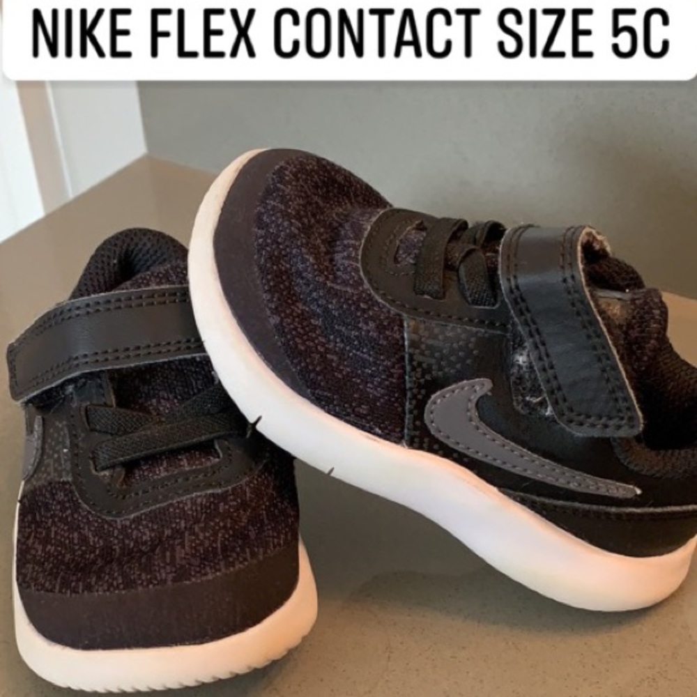 Black Nike Flex Contact toddler